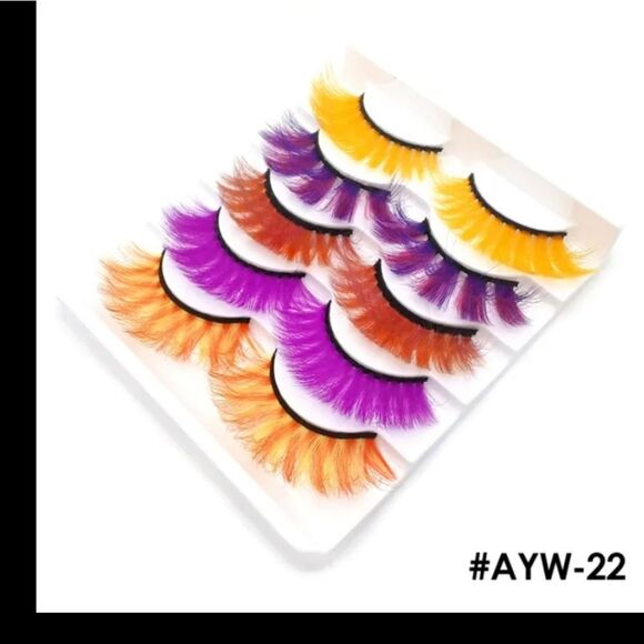 NWOT Set of 5 Warm Color Lashes - Picture 1 of 2